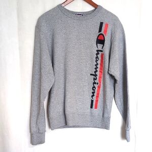 Champion Athleticwear Grey Crewneck Sweatshirt Size Small
